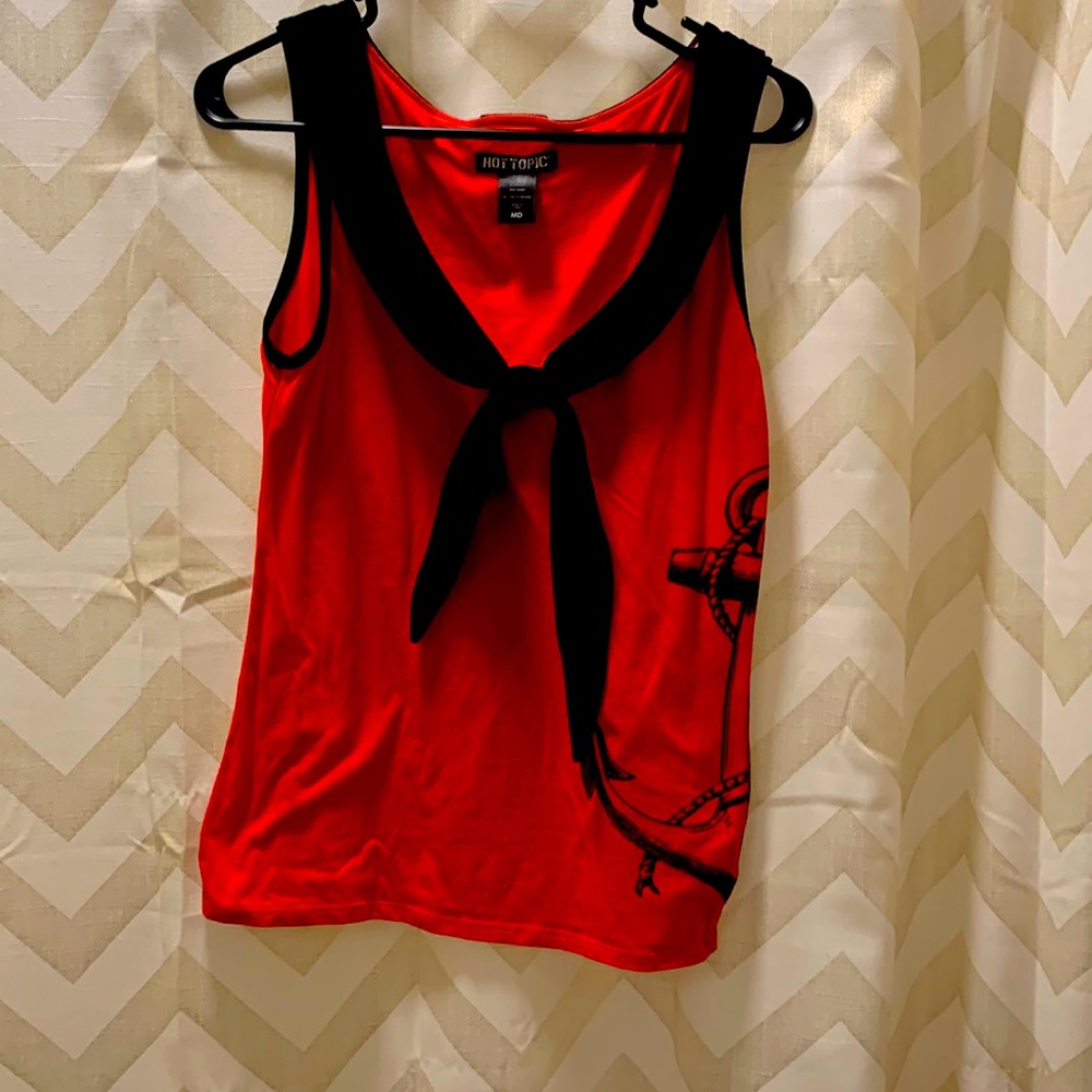 Sailor inspired shirt